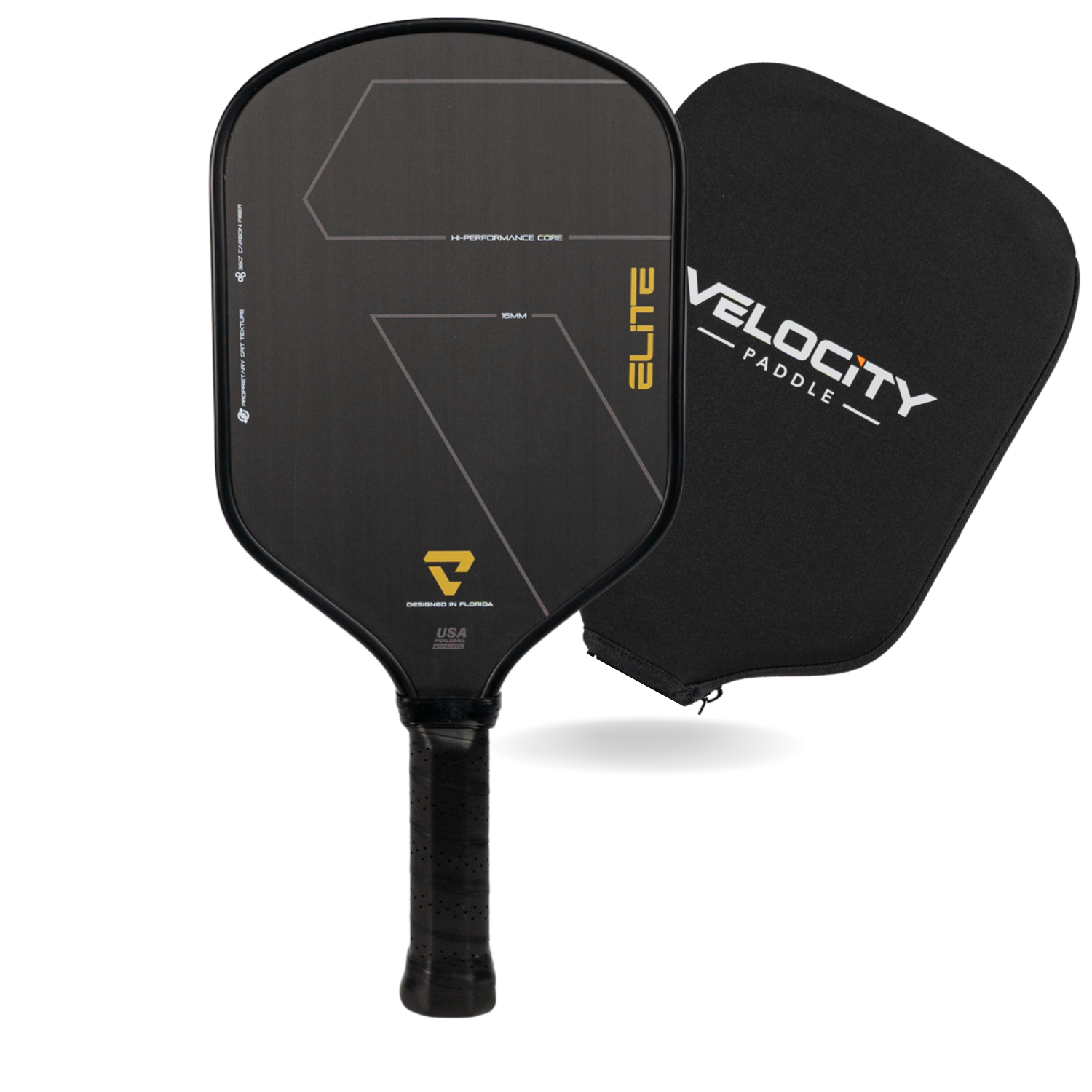 ELITE Thermoformed Carbon Fiber Paddle (w/ cover)