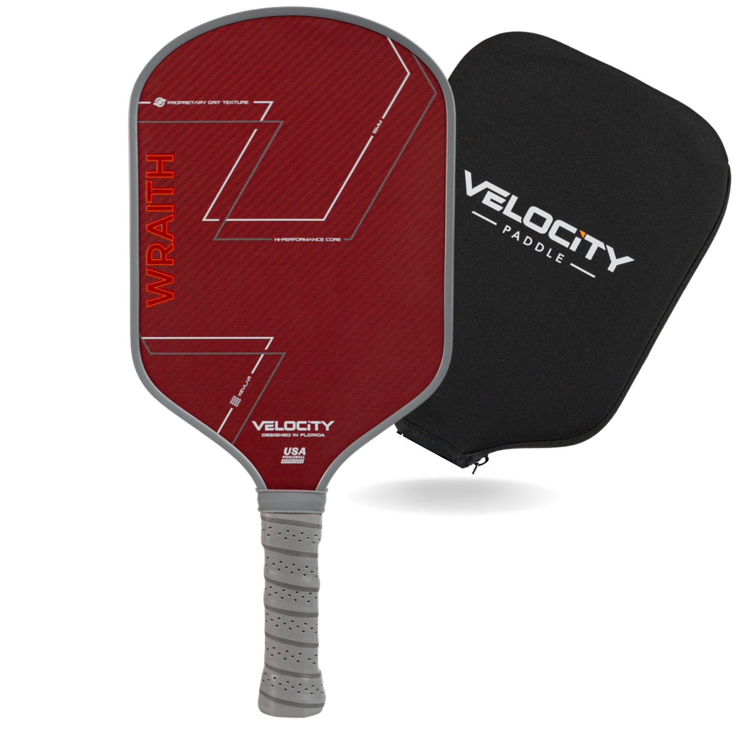 WRAITH DuPont™ Kevlar Pickleball Paddle (with Cover)